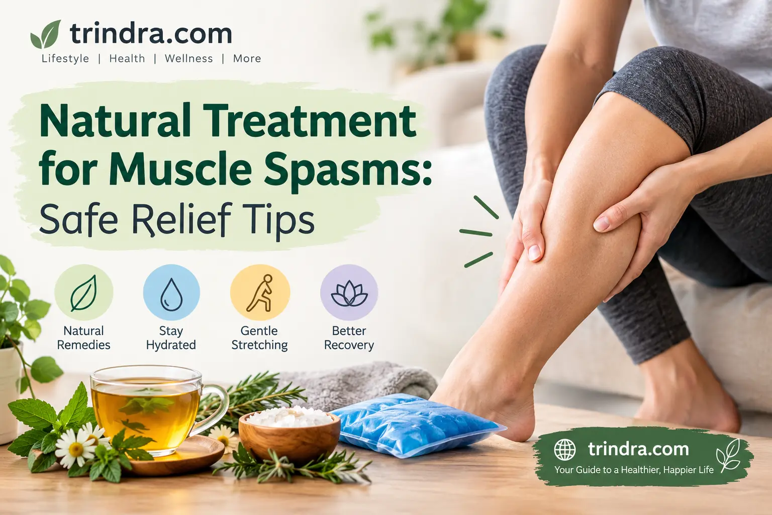 Natural Treatment for Muscle Spasms Safe Home Remedies and Relief