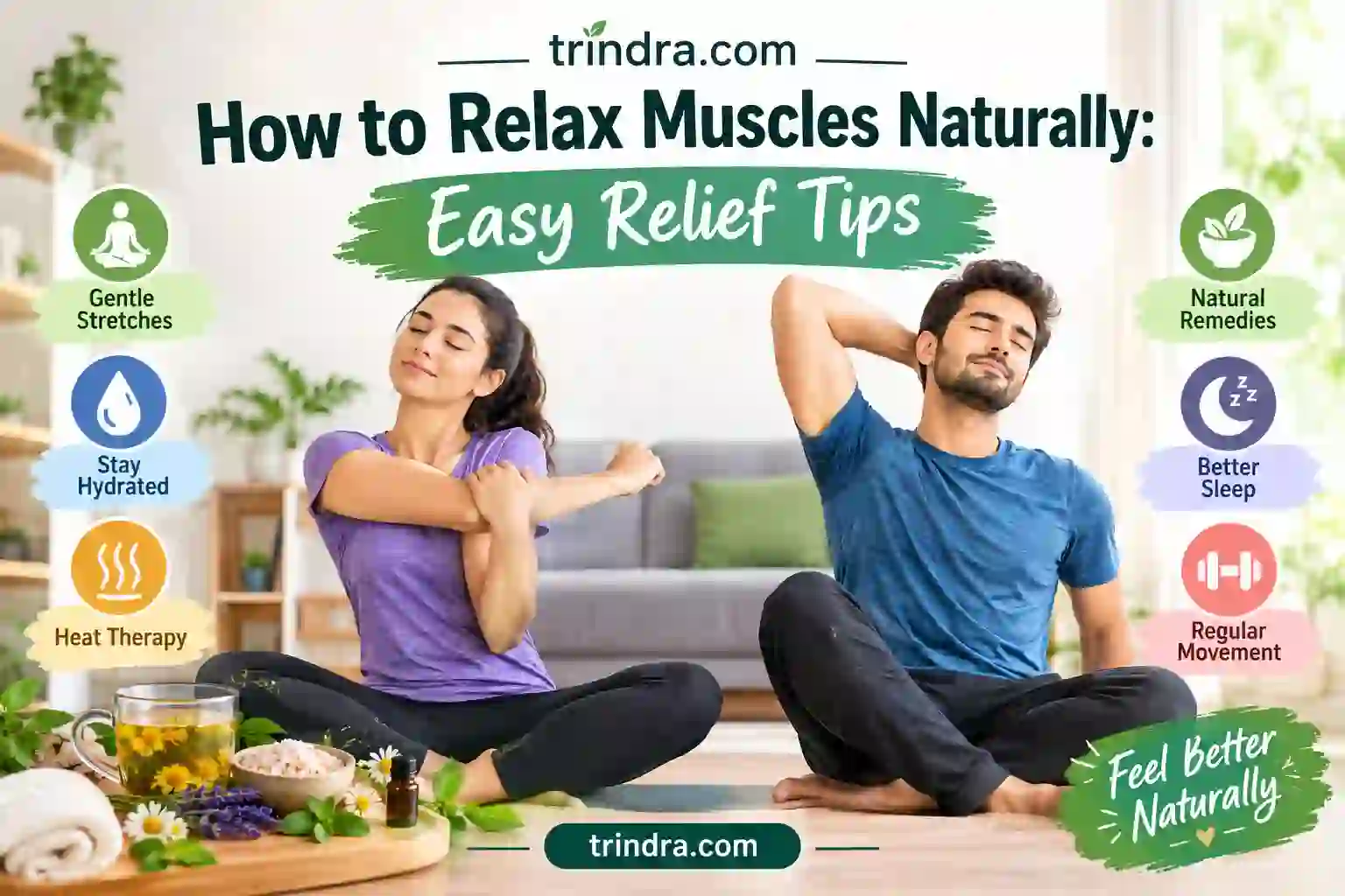  How to Relax Muscles Naturally: Easy Relief Tips