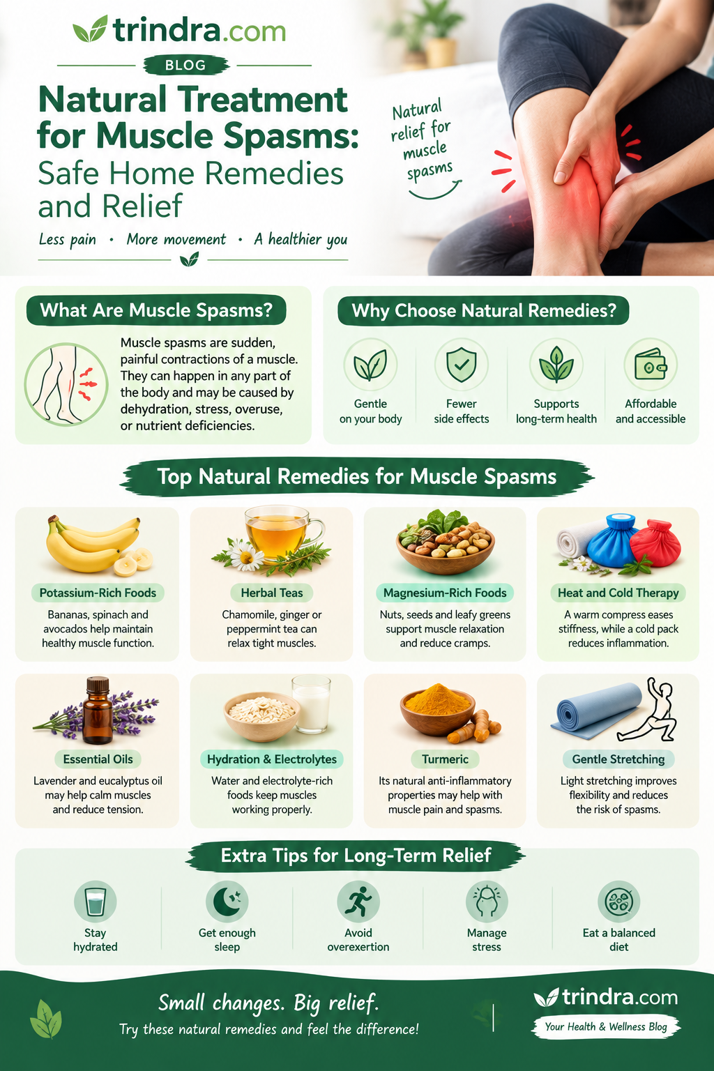 natural treatment for muscle spasms