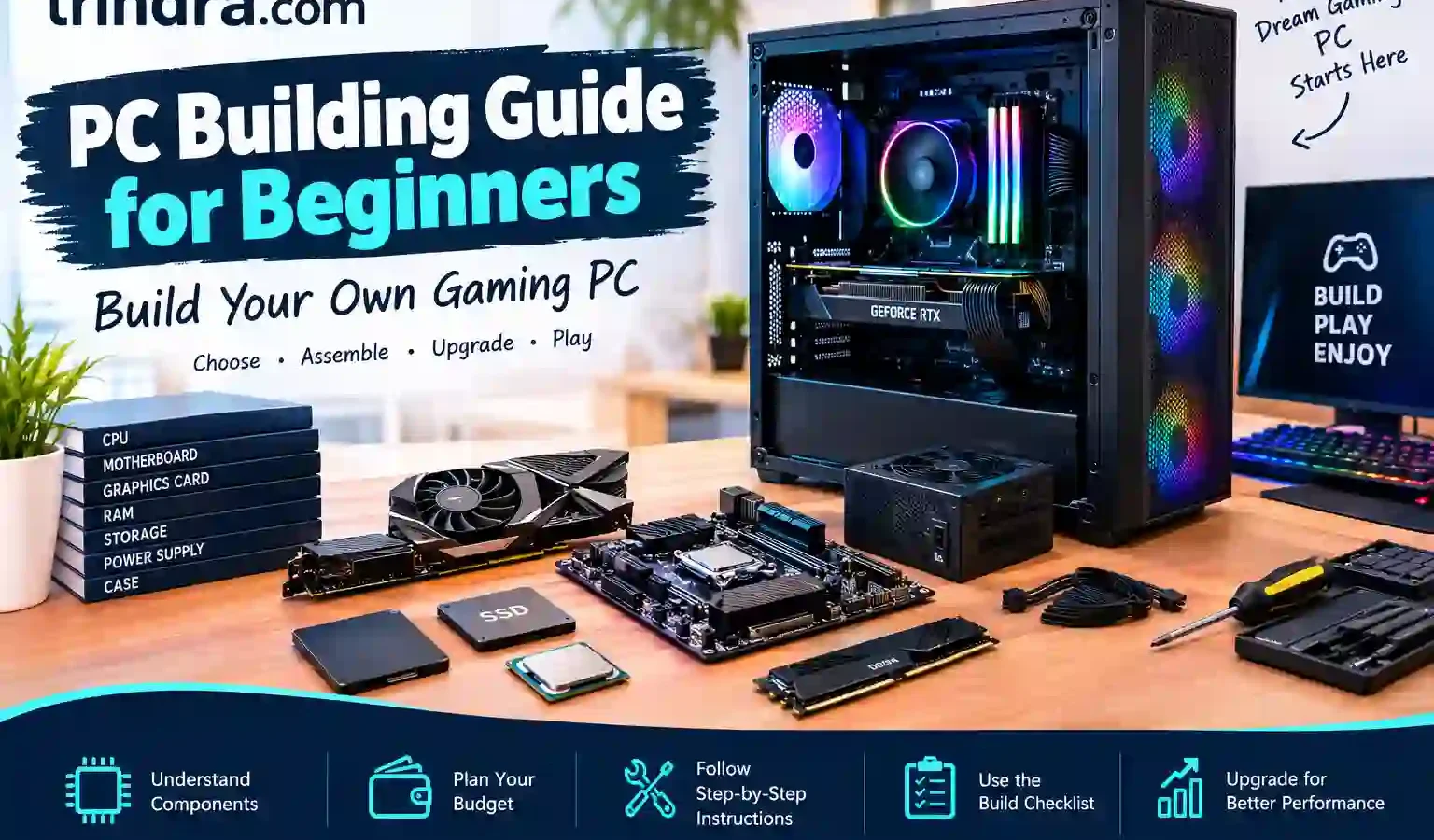 pc building guide for beginners