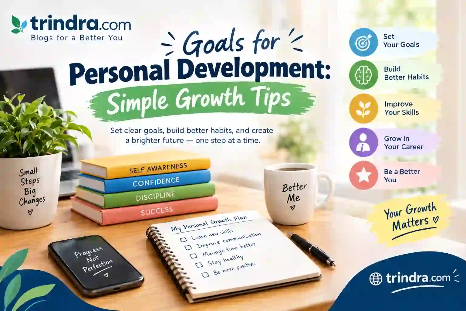 Goals for Personal Development and Simple Ways to Grow in Life