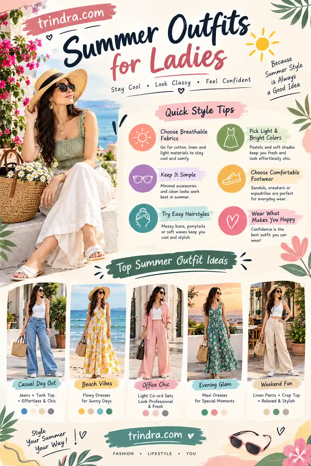 summer outfits for ladies
